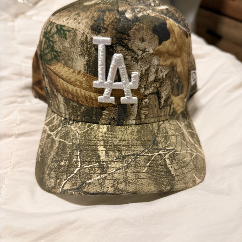 New Era Real Tree Camouflage LA Snapback